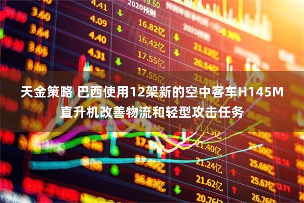 天金策略 巴西使用12架新的空中客车H145M直升机改善物流和轻型攻击任务